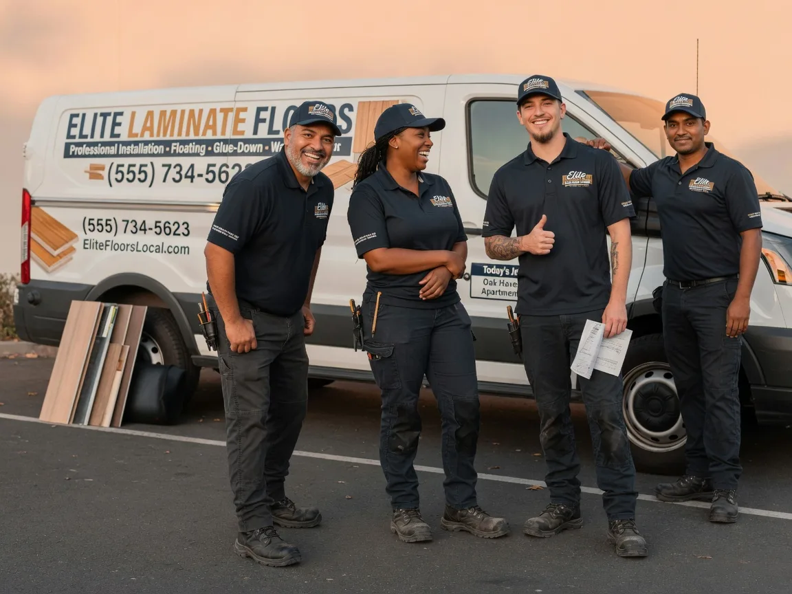 Laminate flooring installation company in Andrew, IA